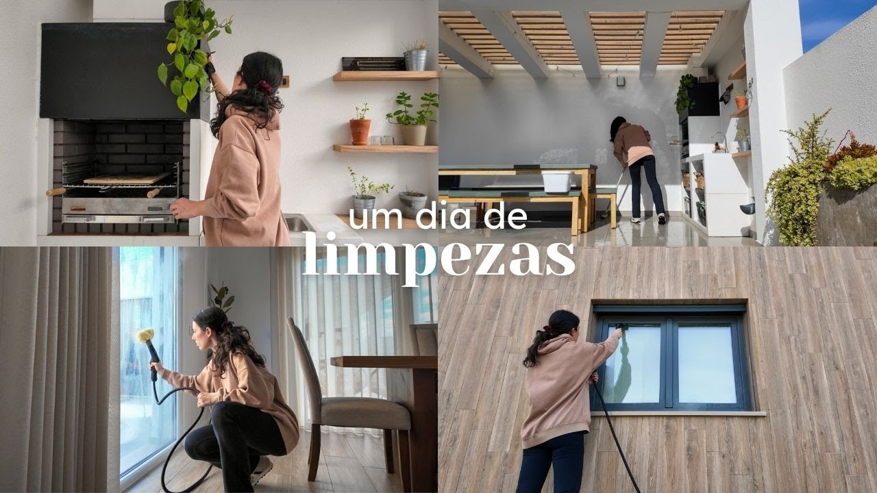 Limpeza a Fundo com a Minha Nova Máquina a Vapor ✨ + Produtos de Limpeza Terminados