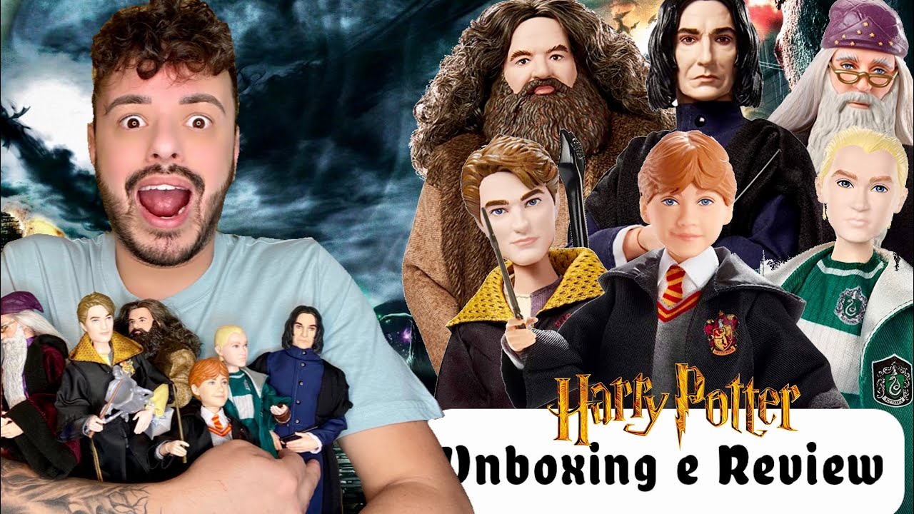 Minha Coleção de Bonecos Harry Potter Part.2 - Unboxing e Review PT BR