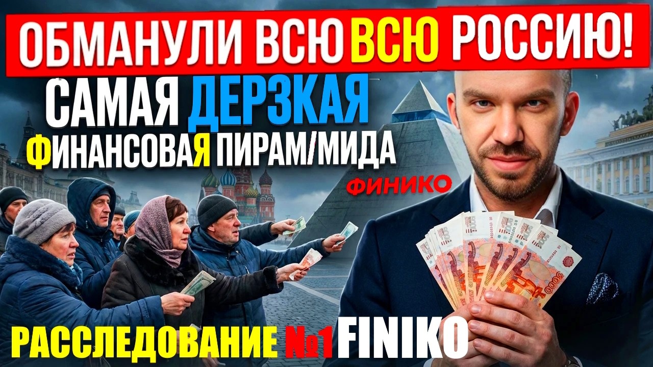СКАМ! ОБМАНУЛИ НА МИЛЛИАРДЫ: ФИН. ПИРАМИДА ФИНИКО: ПОЛНАЯ ВЕРСИЯ