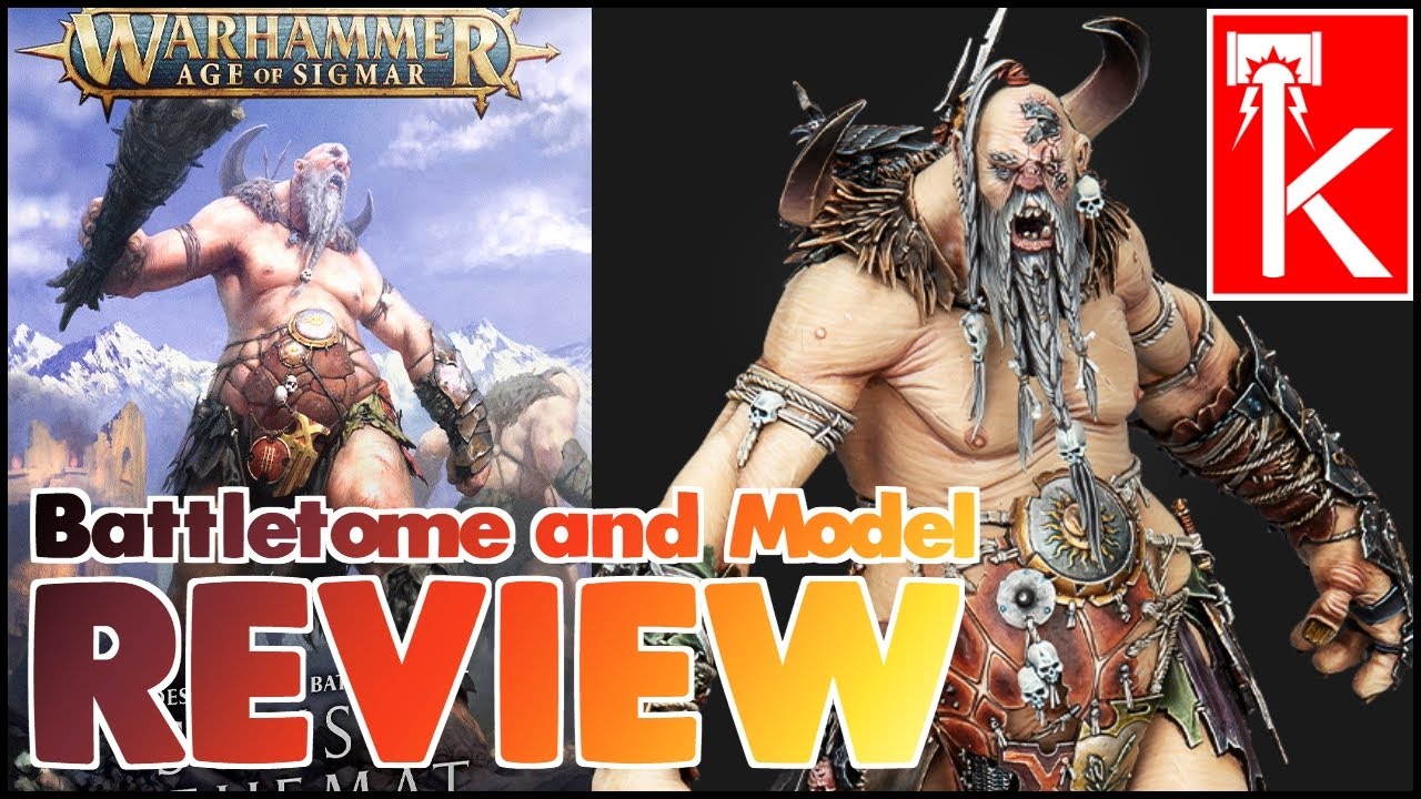 BATTLETOME AND MEGA-GARGANT MODEL REVIEW: SONS OF BEHEMAT: Warhammer AoS