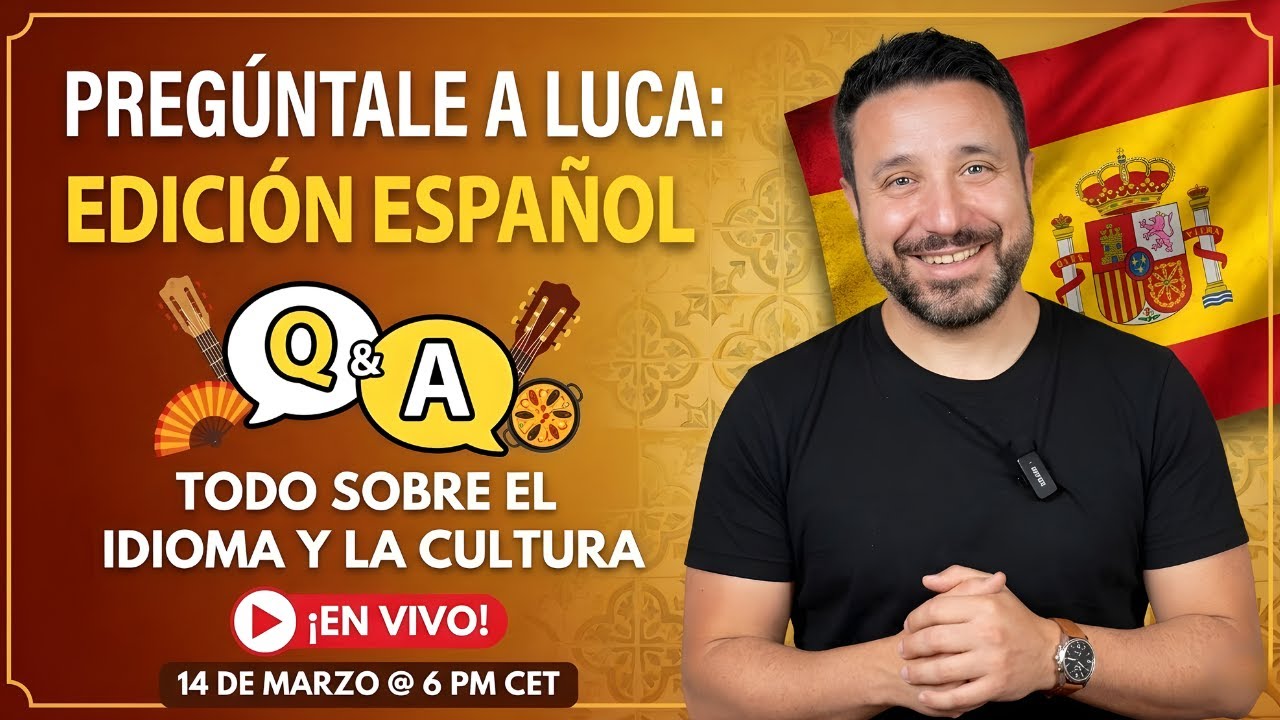 En vivo con Luca: preguntas y respuestas en español