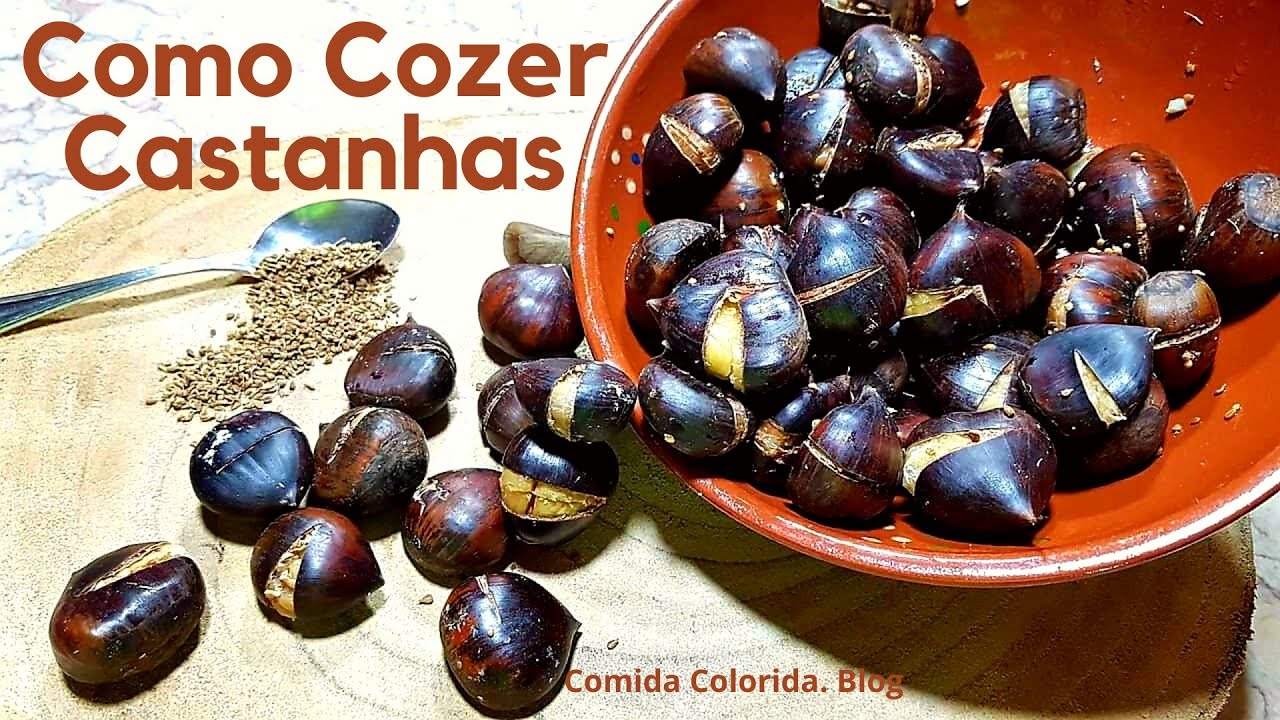 Como COZER CASTANHAS