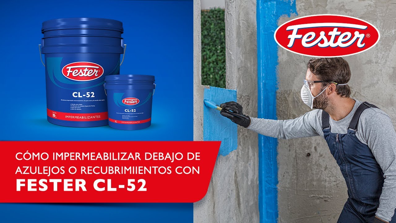 ¿Cómo #Impermeabilizar debajo de azulejos o recubrimientos?