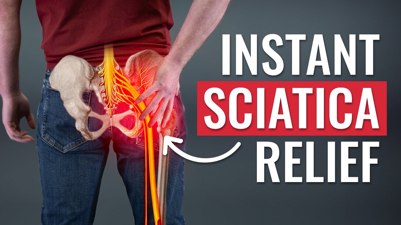Fix your sciatica pain in 5 minutes!