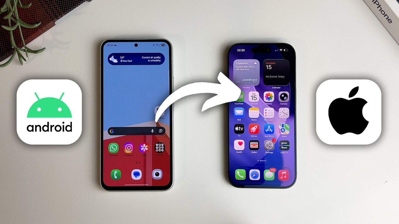 Перенесите ВСЕ данные с Android на iPhone за 6 минут