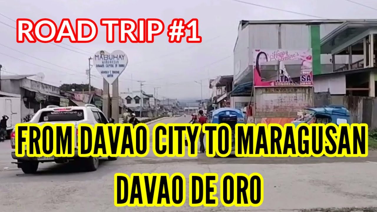 ROAD TRIP #1`RAIDER 150  FROM DAVAO CITY TO MARAGUSAN DAVAO DE ORO
