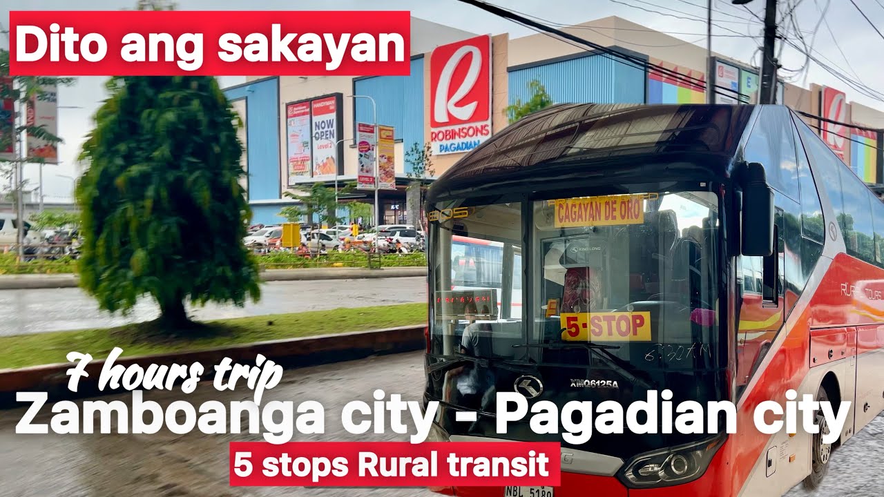 7 hours Bus travel Zamboanga city to Pagadian city | 5 stops | Detailed travel itinerary DPWH issue!