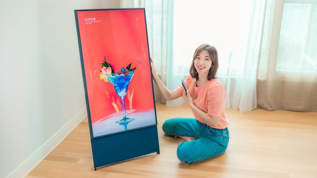 요즘 삼성 가전 왜 이러죠? 세로로 보는 The Sero 사용해봤습니다!