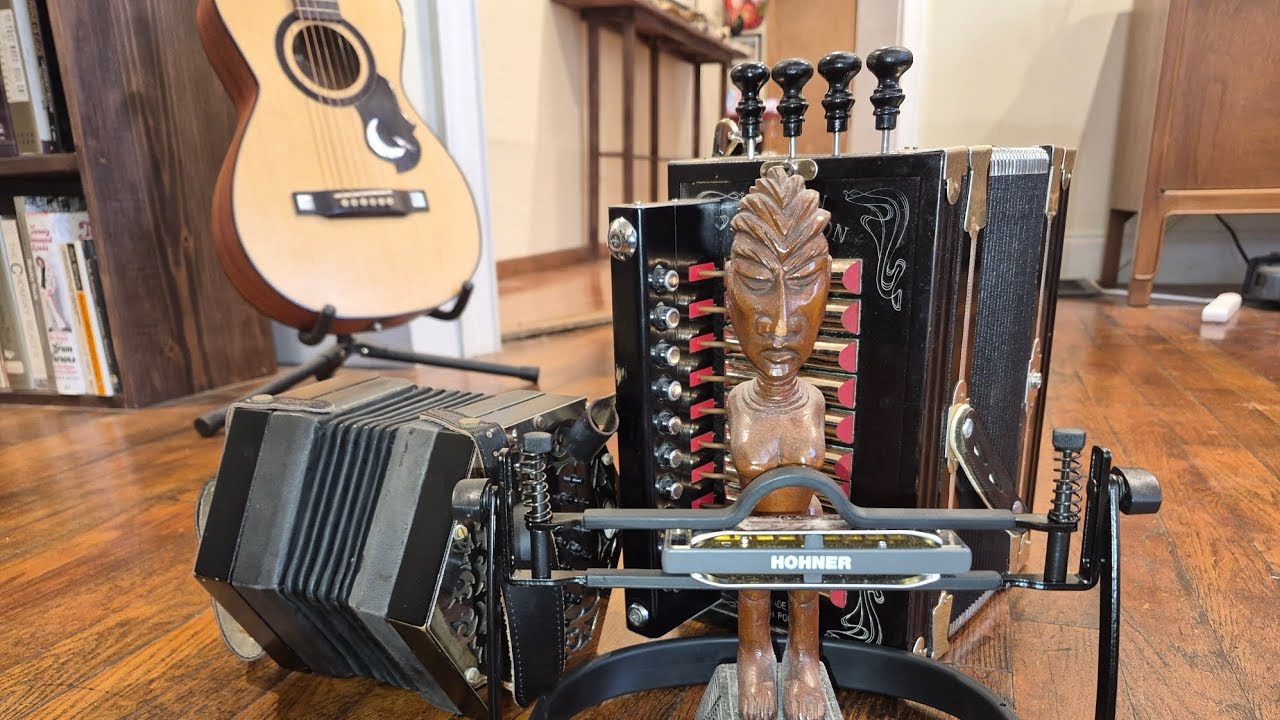 Old Molly Hare (Anglo Concertina and harp)