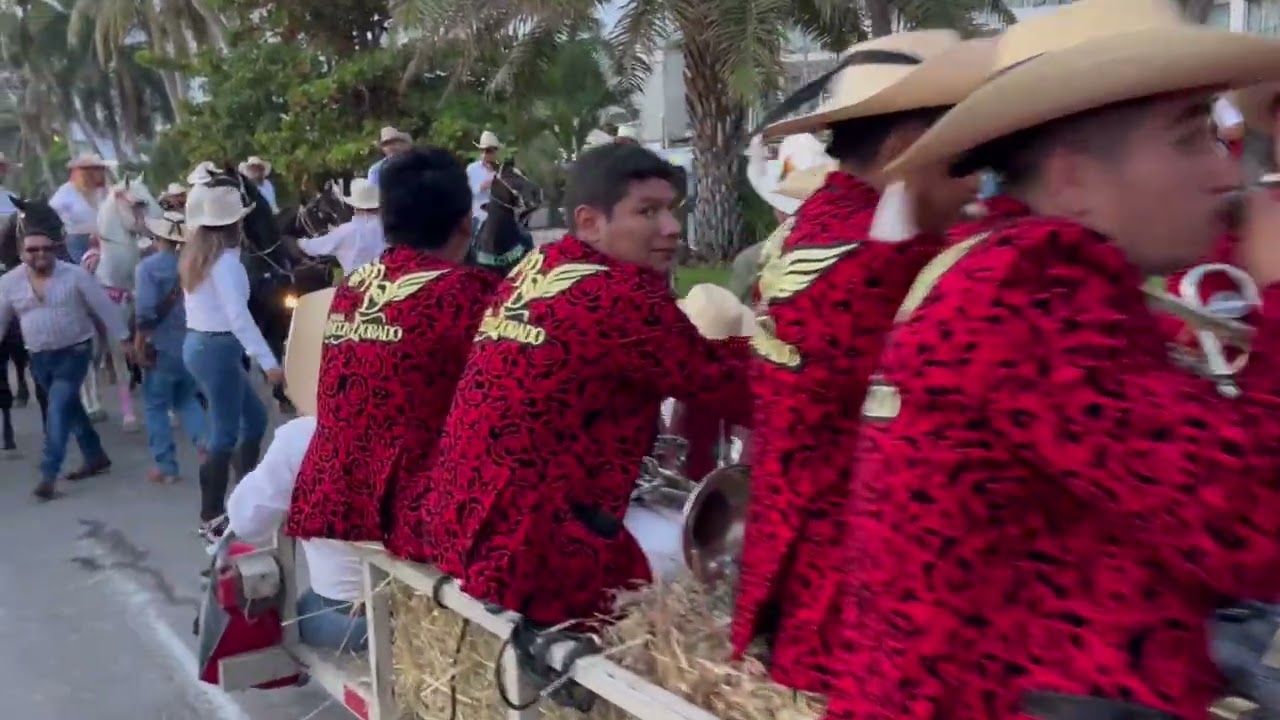 Que chuladas de caballos en la Calbagata en Acapulco 2025✌️