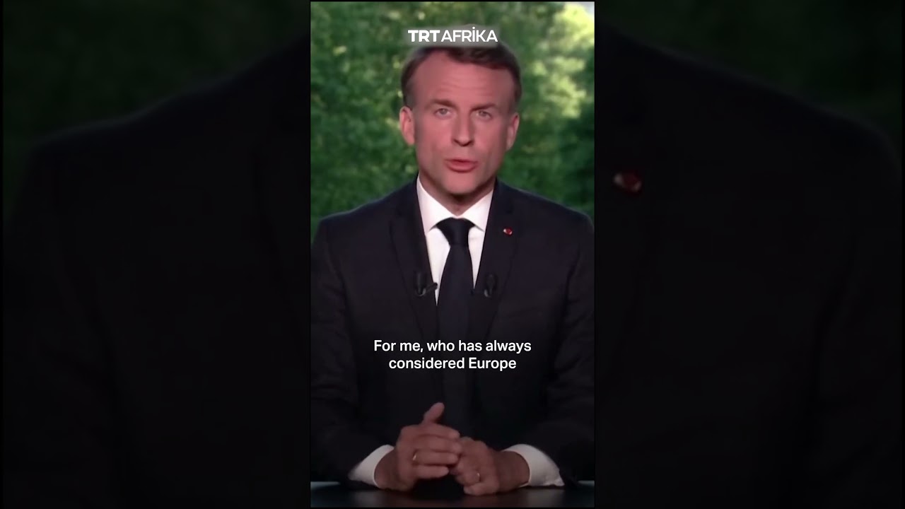 Emmanuel Macron: 'I Am Dissolving Our National Assembly'