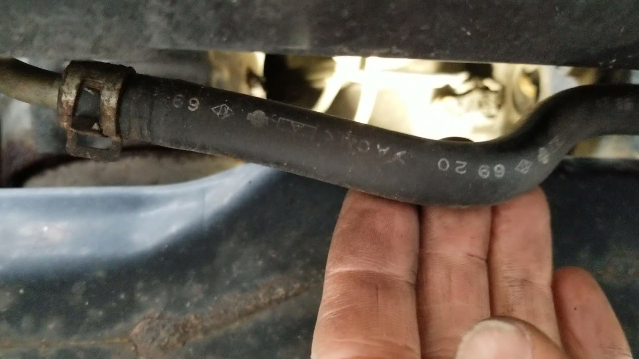 Nissan Murano 3.5 L. Crankshaft position sensor location.