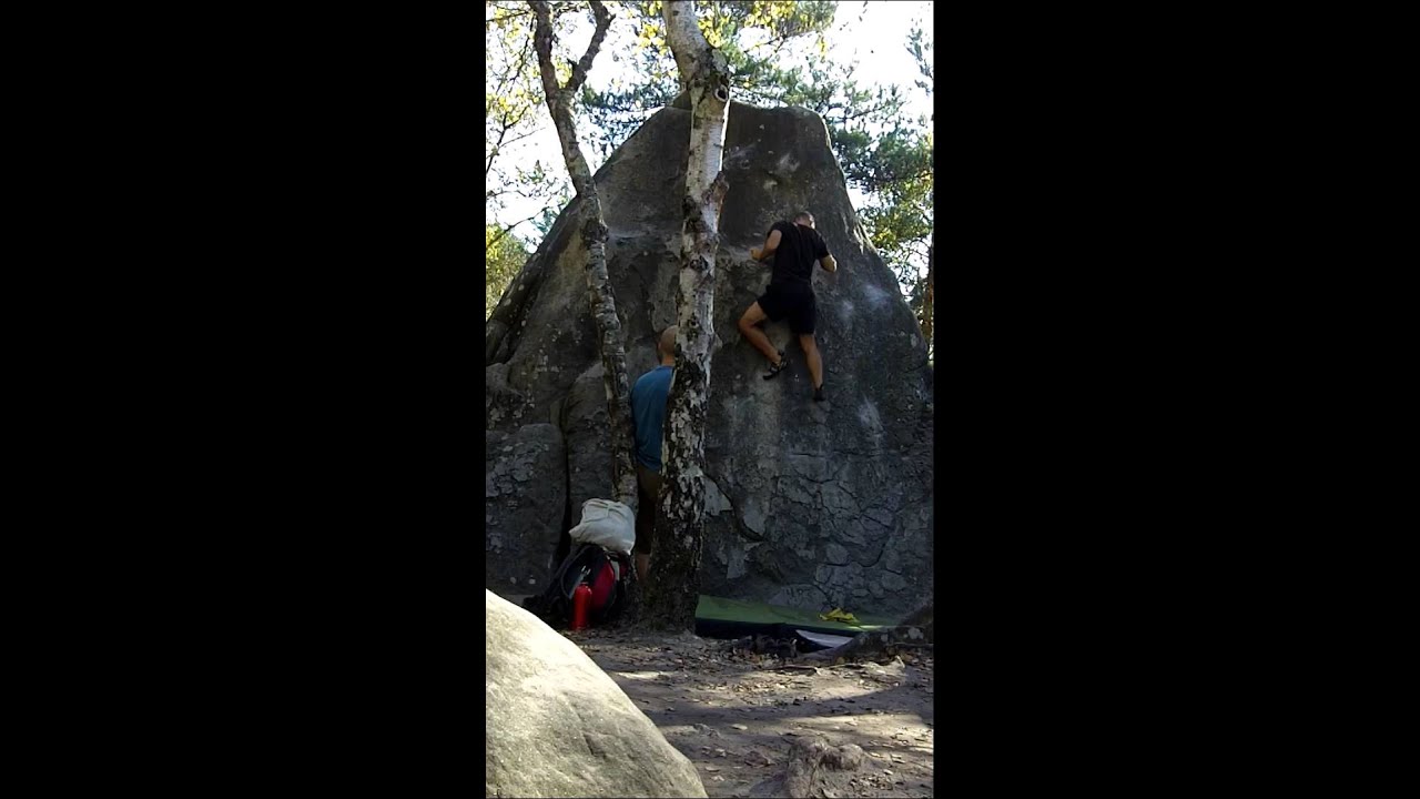 Le Mur des Lamentations (7A), Apremont, Fontainebleau