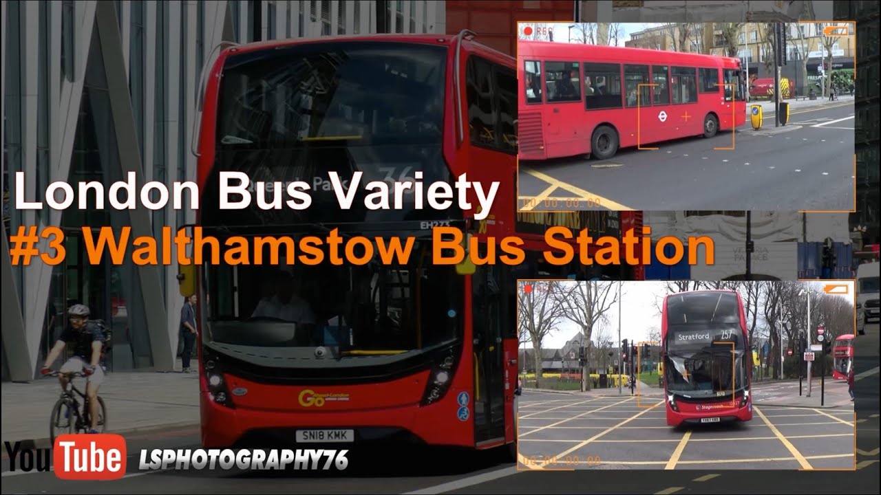 London Bus Variety #3 - Walthamstow Bus Station
