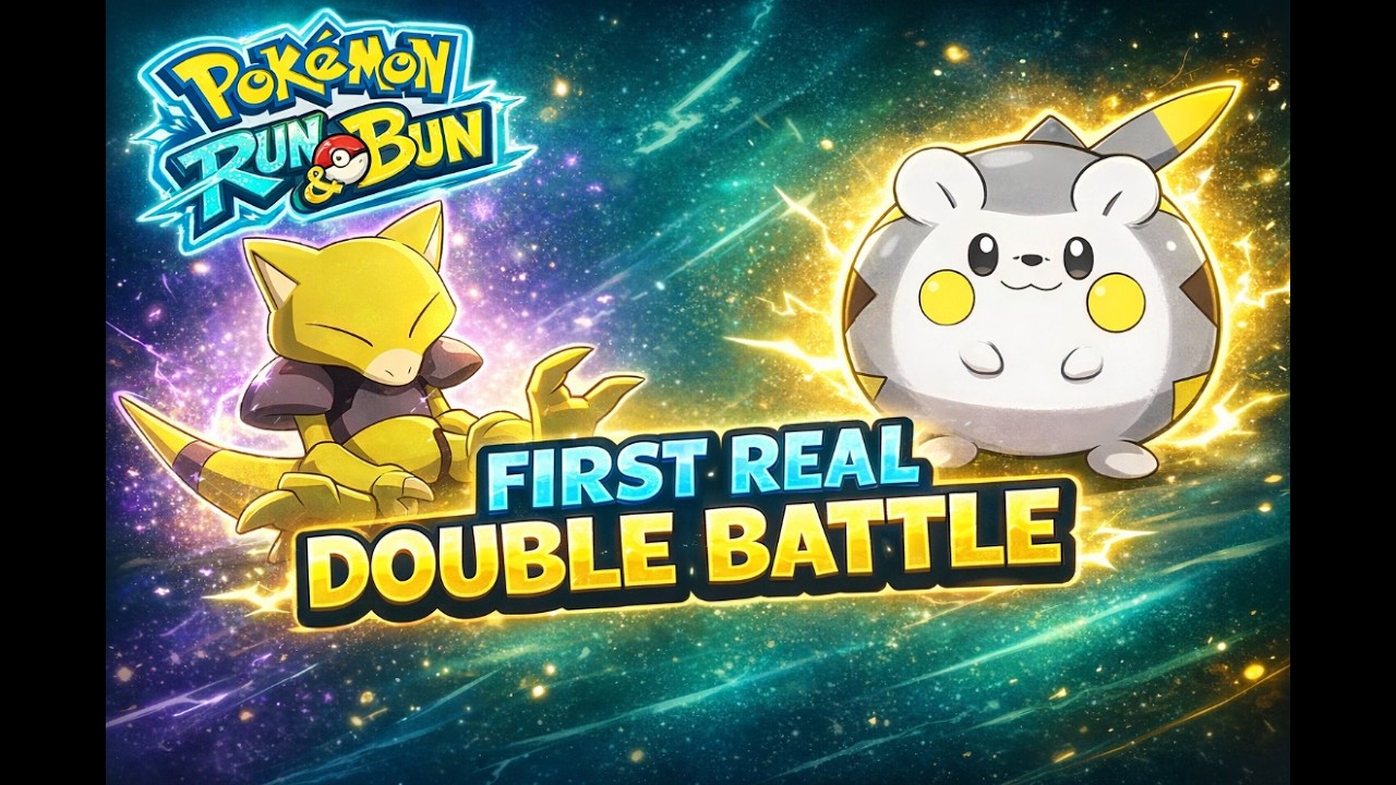 Pokemon Run and Bun The first real double battle