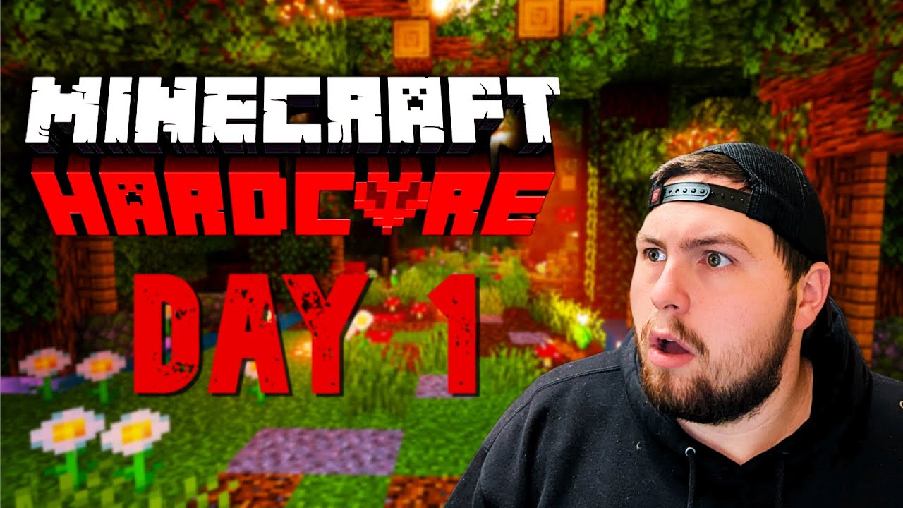 🔴LIVE | TRYING TO SURVIVE 100 DAYS IN HARDCORE MINECRAFT