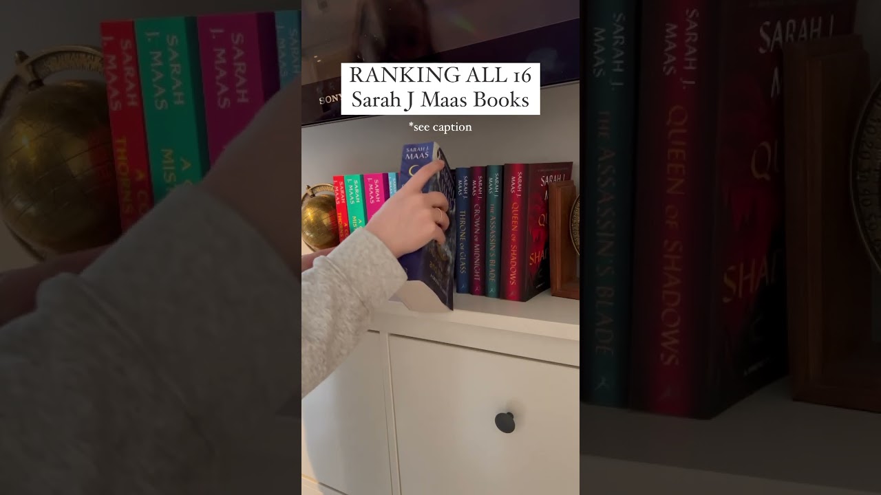 Sarah J Maas Book Ranking
