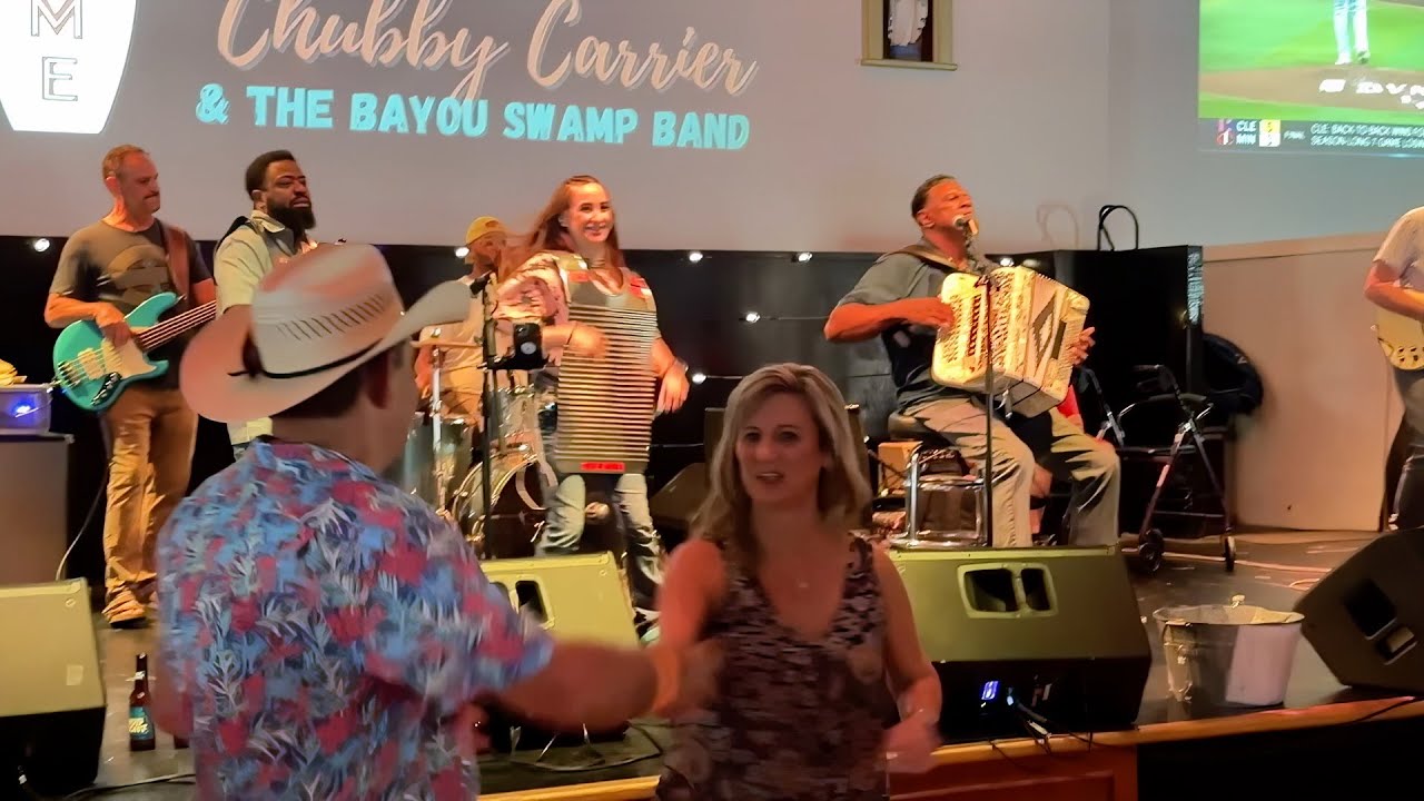 Zydeco Dancing to Chubby Carrier  at Rock 'n' Bowl on 08/11/24