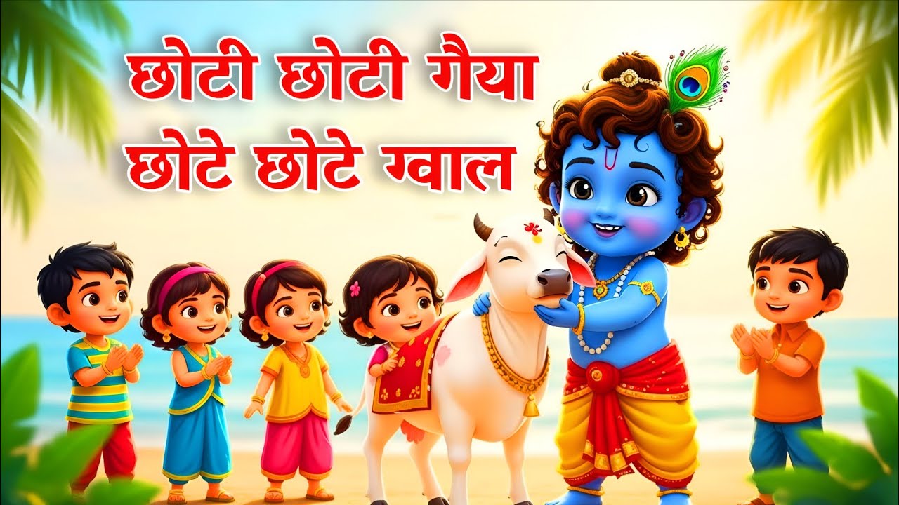 छोटी छोटी गैया – छोटे छोटे ग्वाल | Laddu Gopal Cute Krishna Bhajan | Bal Krishna Song 2026 