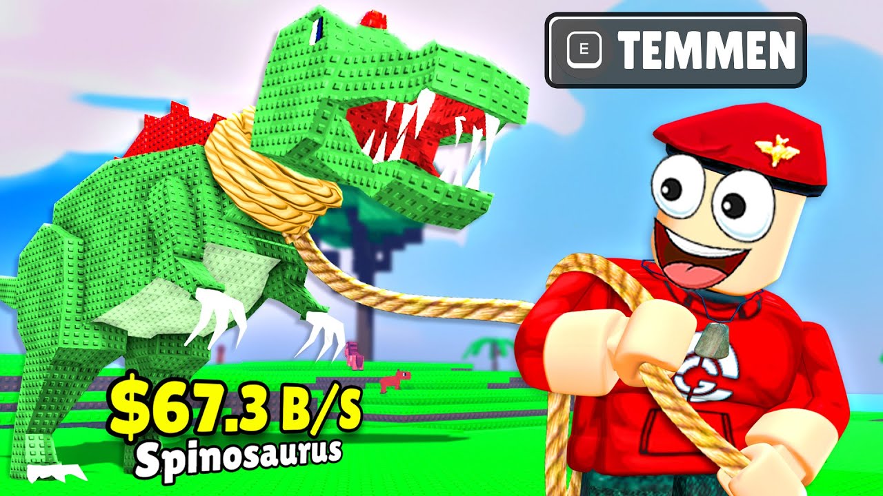 DINOSAURUS TEMMEN in Roblox !! 🦖