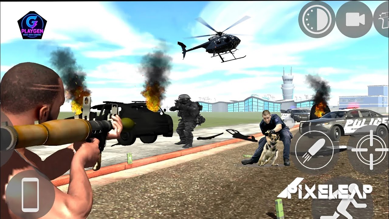 Police Had No Chance Against My Rocket Launcher | Indian Bikes Driving 3D | PART: 1