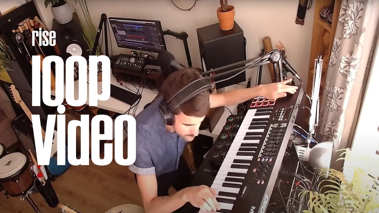 Looping with Boss RC-505 loop pedal - Multi-Instrumental - Gizmo Varillas - Rise (loops video)