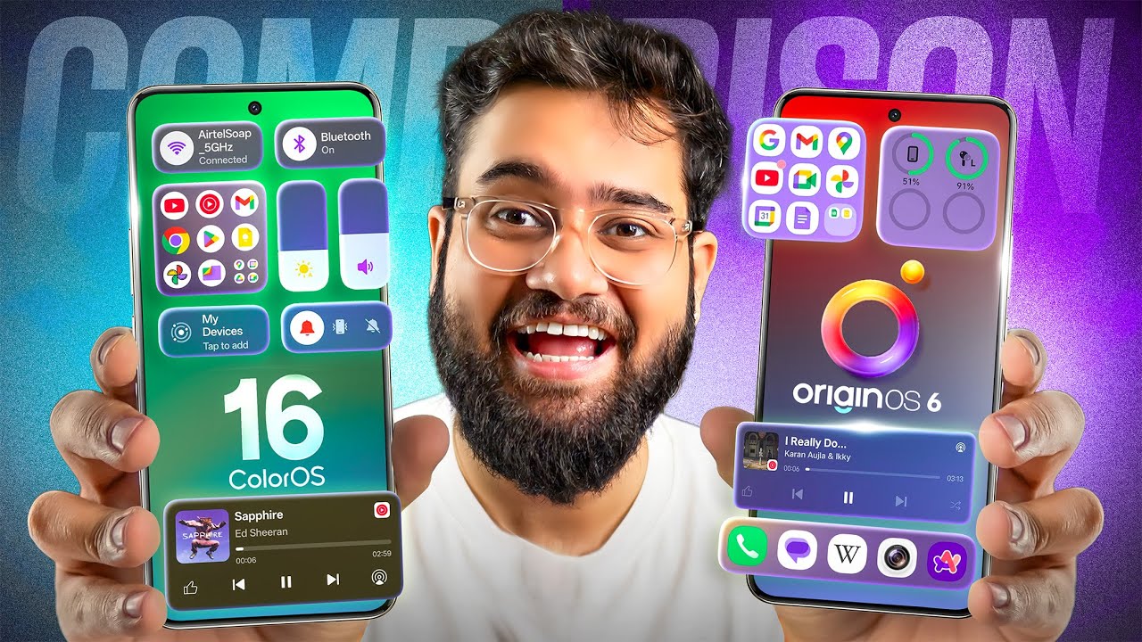 OriginOS 6 India vs ColorOS 16 India - VIVO KILLED OPPO? 😱