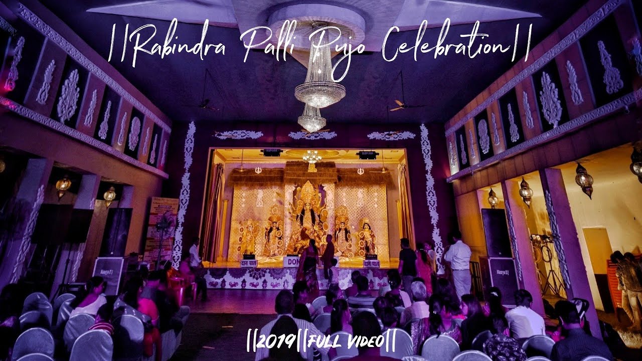 🌾Rabindra Palli Pujo Celebration 2019,Lucknow🌾||Cinematic Video||Nikon D5500||Redmi Note 5 pro||