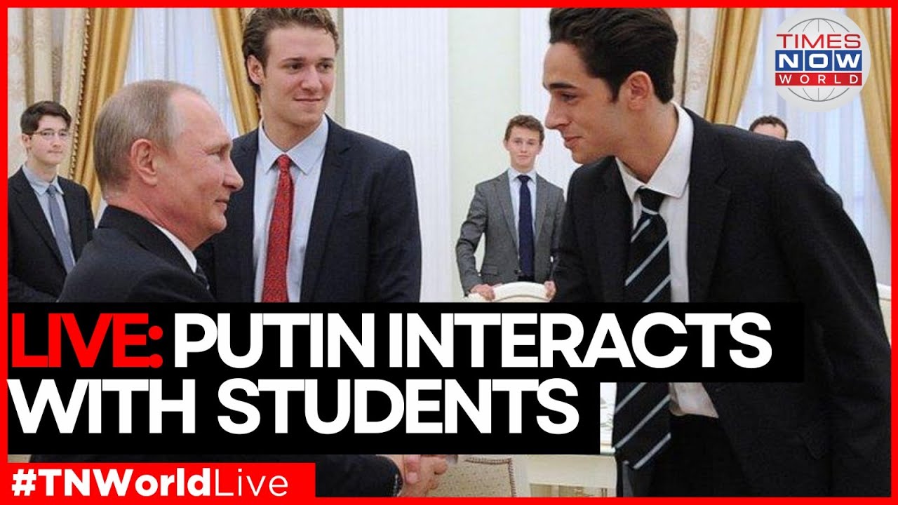 LIVE NEWS | Russian President Vladimir Putin Meets Students In Live Campus Event | World News