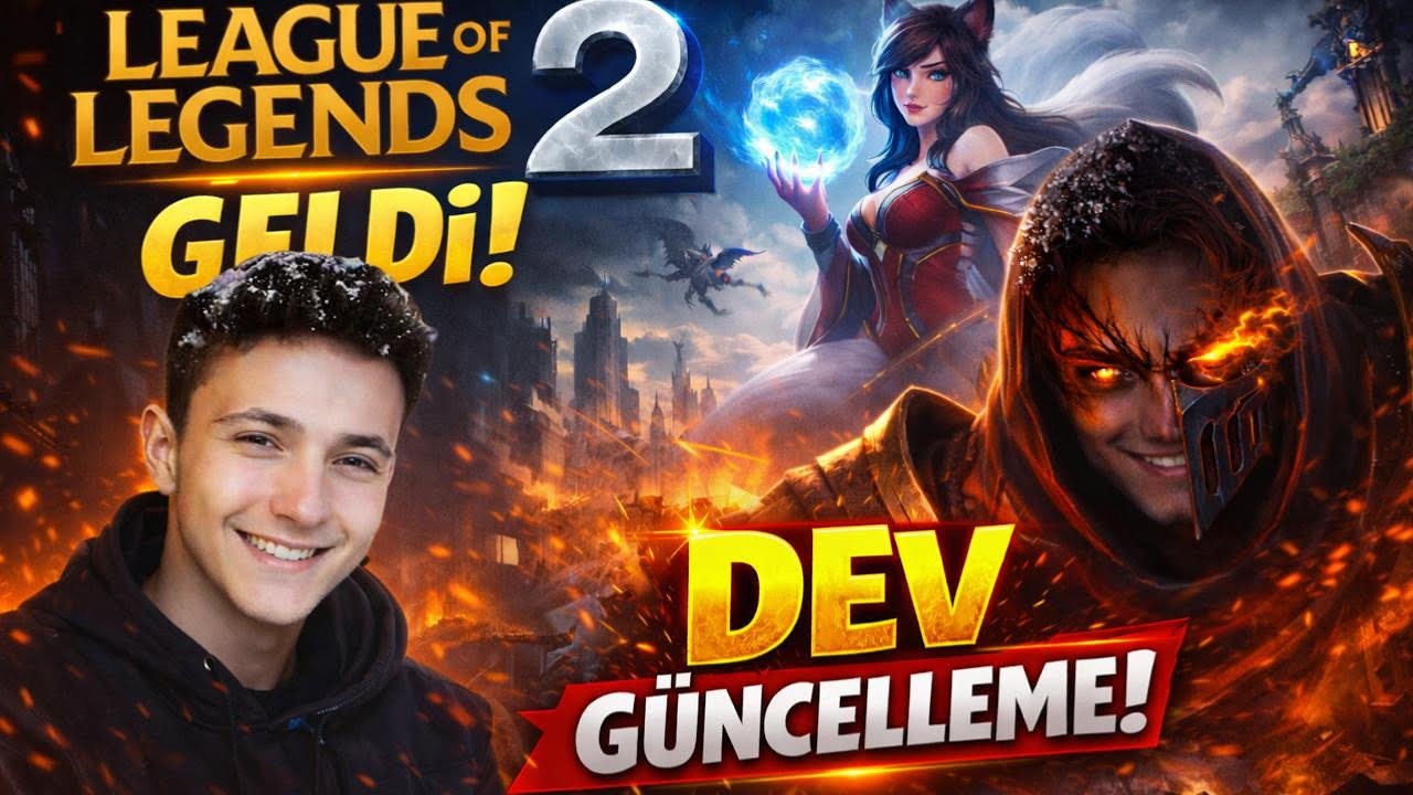 LEAGUE OF LEGENDS 2 GELDİ! 😱 DEV GÜNCELLEME HER ŞEY DEĞİŞTİ