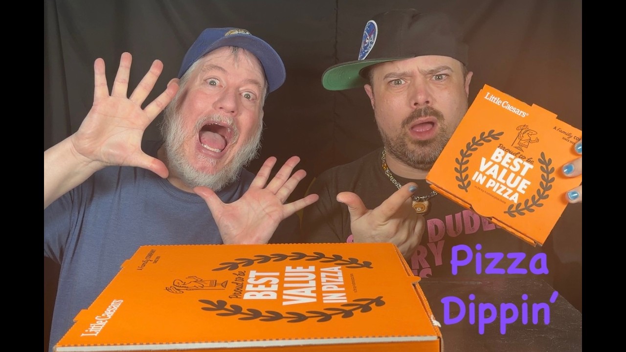 Pizza Dippin' Little Ceasar's #food #foodie #pizza