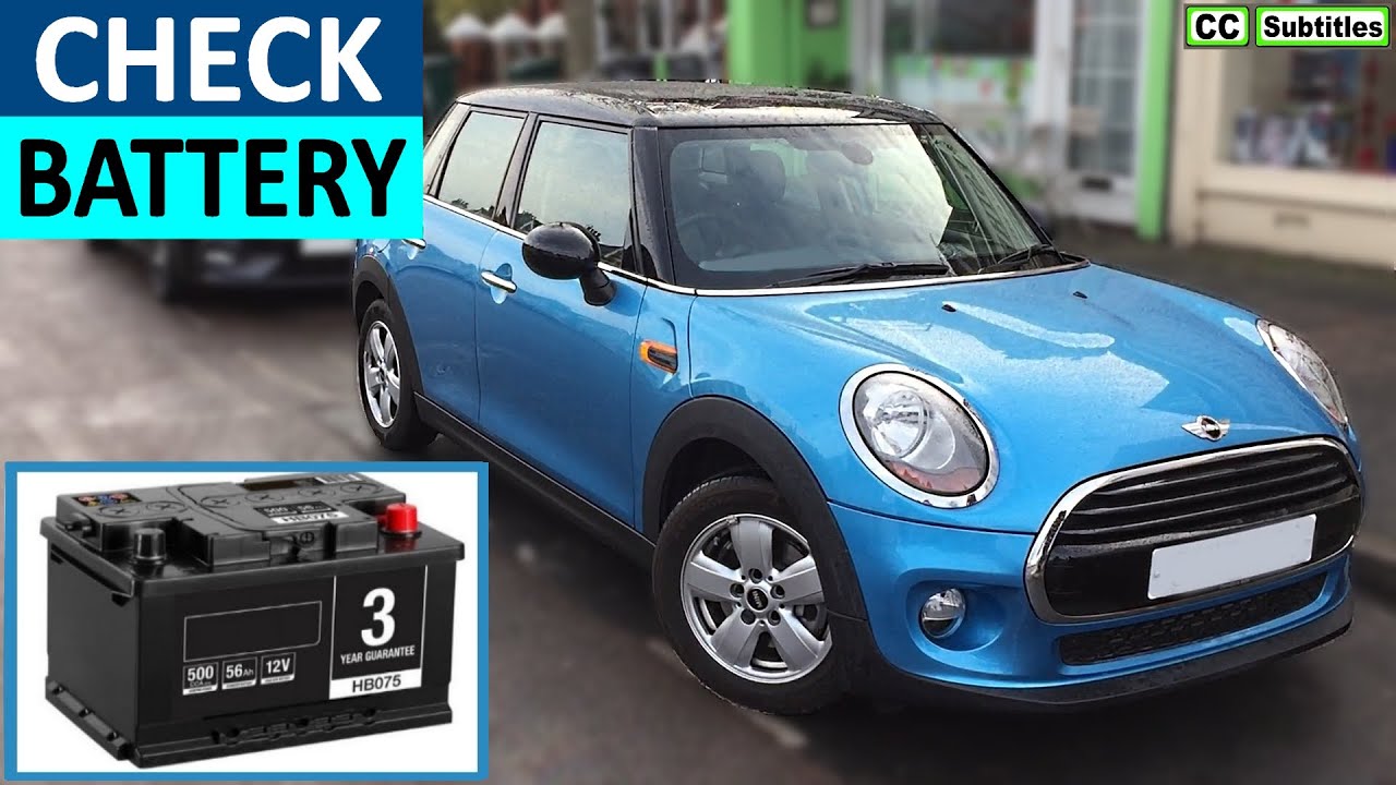 Расположение аккумулятора Mini Cooper и как проверить аккумулятор на BMW Mini Cooper 3-го поколения