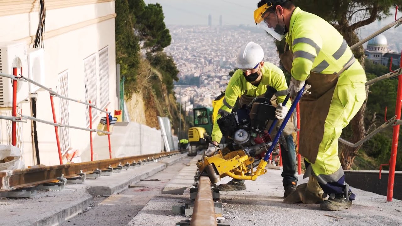 Tibidabo - Com es va construir la Cuca de Llum