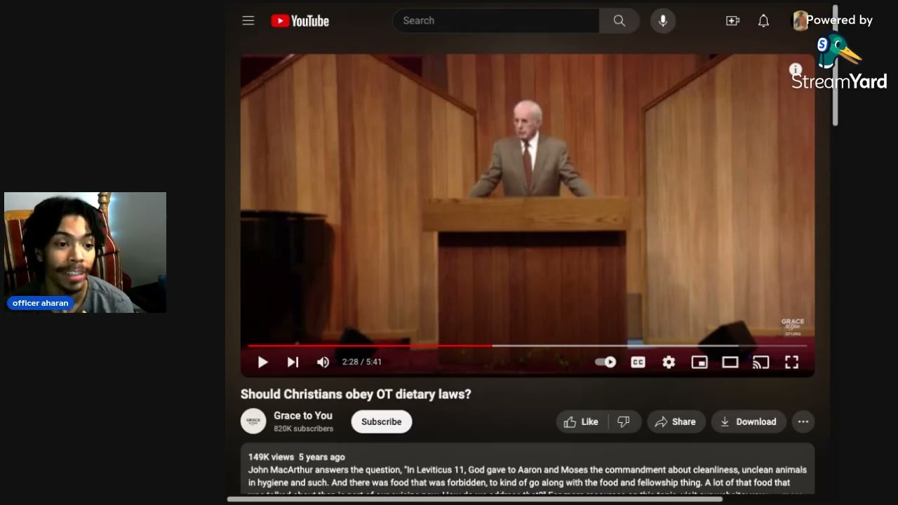 Should christians obey OT dietary laws?