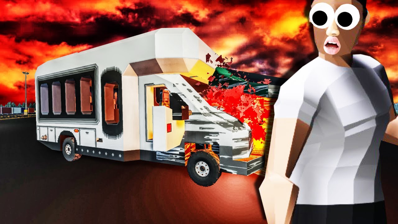 We Found a Haunted Bus in Stormworks?! (Stormworks Multiplayer Gameplay Roleplay)