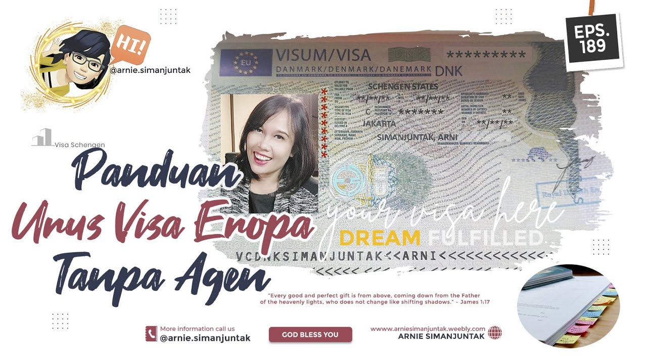PANDUAN URUS VISA EROPA SCHENGEN SENDIRI TANPA BANTUAN AGEN TERBARU 2022 #VisaSchengen #VisaEropa