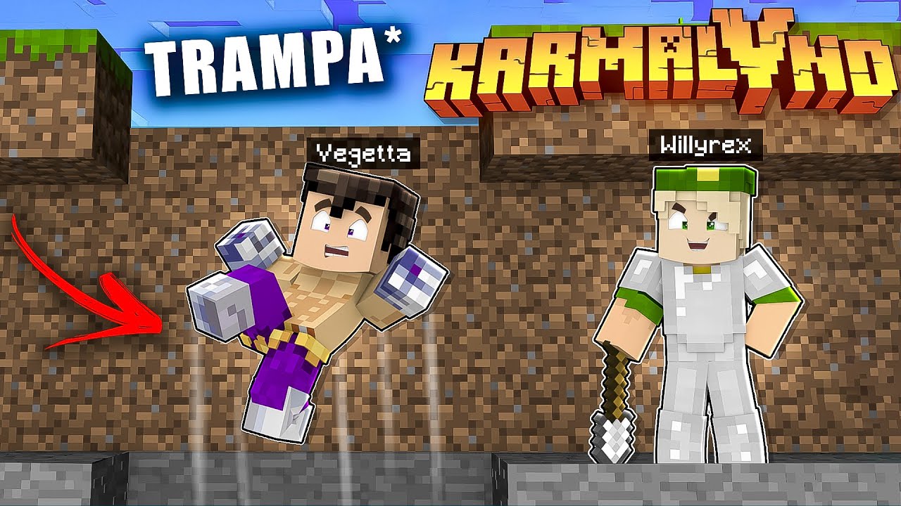💀 VEGETTA Y ALEXBY CAEN en mi TRAMPA! 💀 Mejores Momentos #3 KARMALAND 5