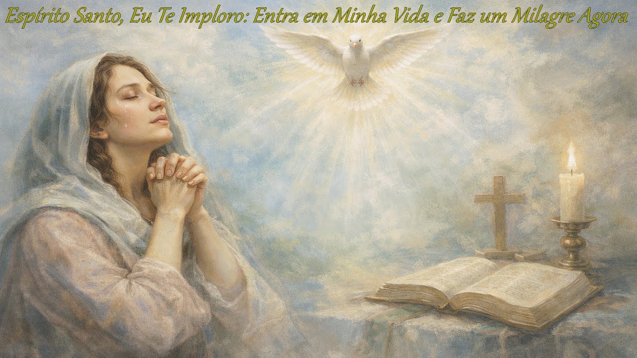 Espírito Santo, Eu Te Imploro: Entra em Minha Vida e Faz um Milagre Agora
