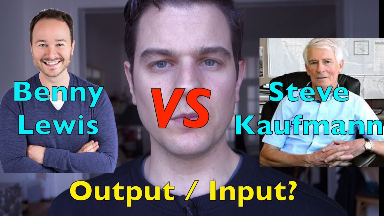 Benny Lewis vs. Steve Kaufmann - Whose Method Works Better?