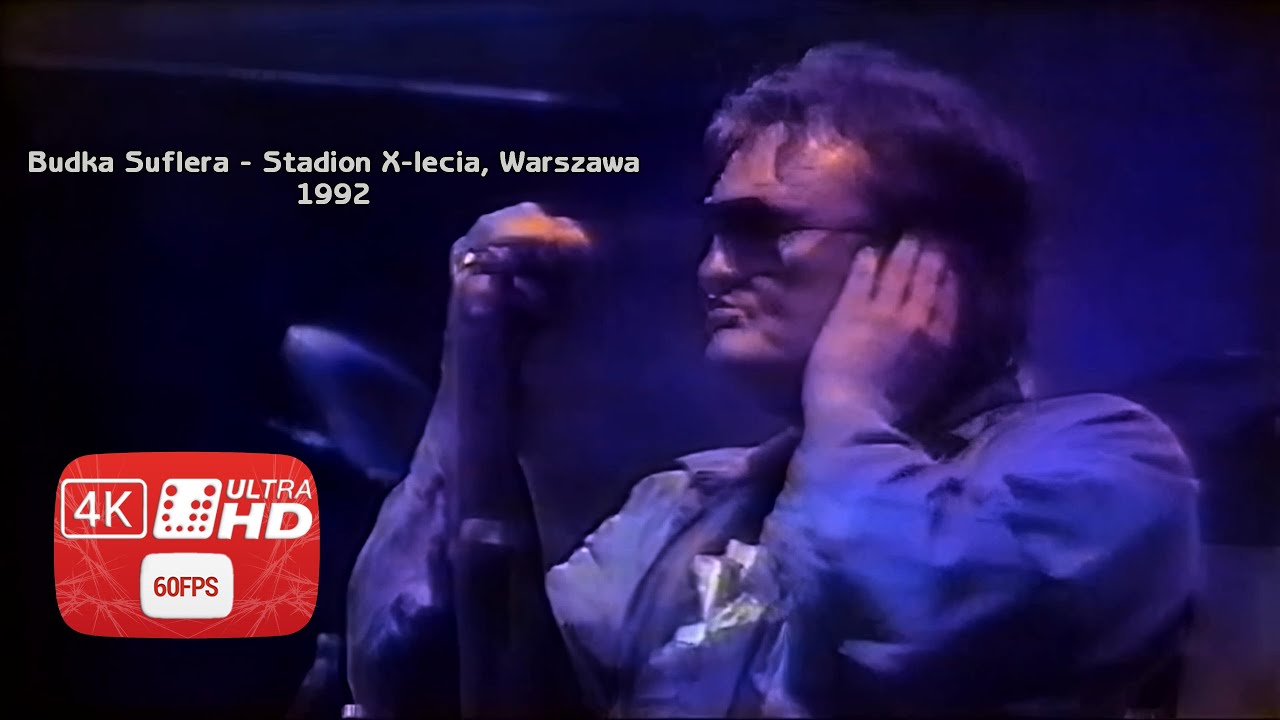Budka Suflera - Stadion X-lecia, Warszawa, Polska 1992.08.14 (Kolorowane 4k Ultra HD)