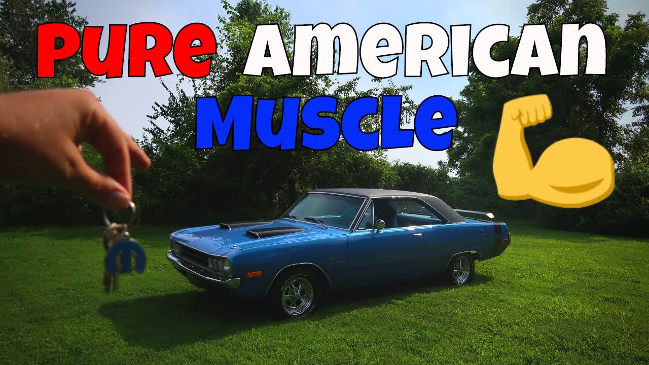 Маслкар Dodge Dart Swinger 1972 года