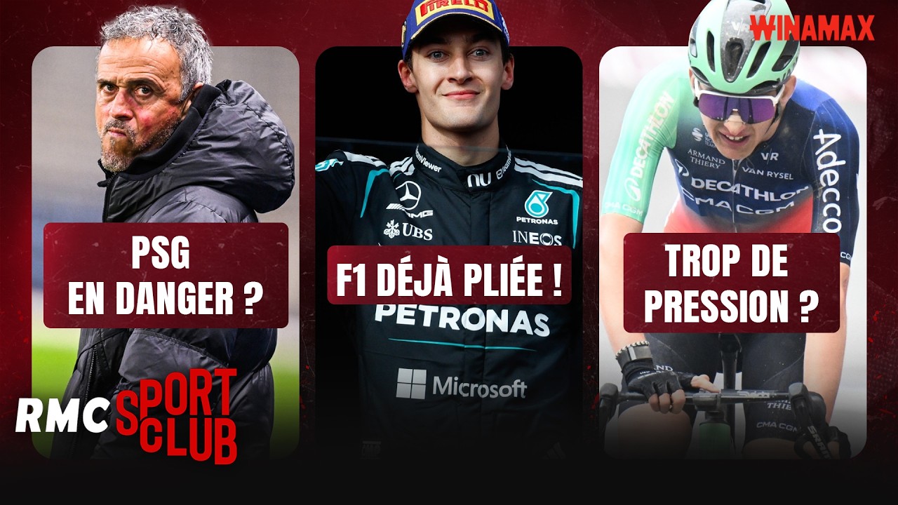PSG en danger ? F1 déjà pliée ? La France trop dure avec ses prodiges ? | RMC SPORT CLUB S233
