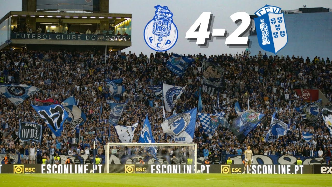 Incr&iacute;vel ambiente,F.C.Porto com titulo a 1 ponto  (Bruno Alves 82)