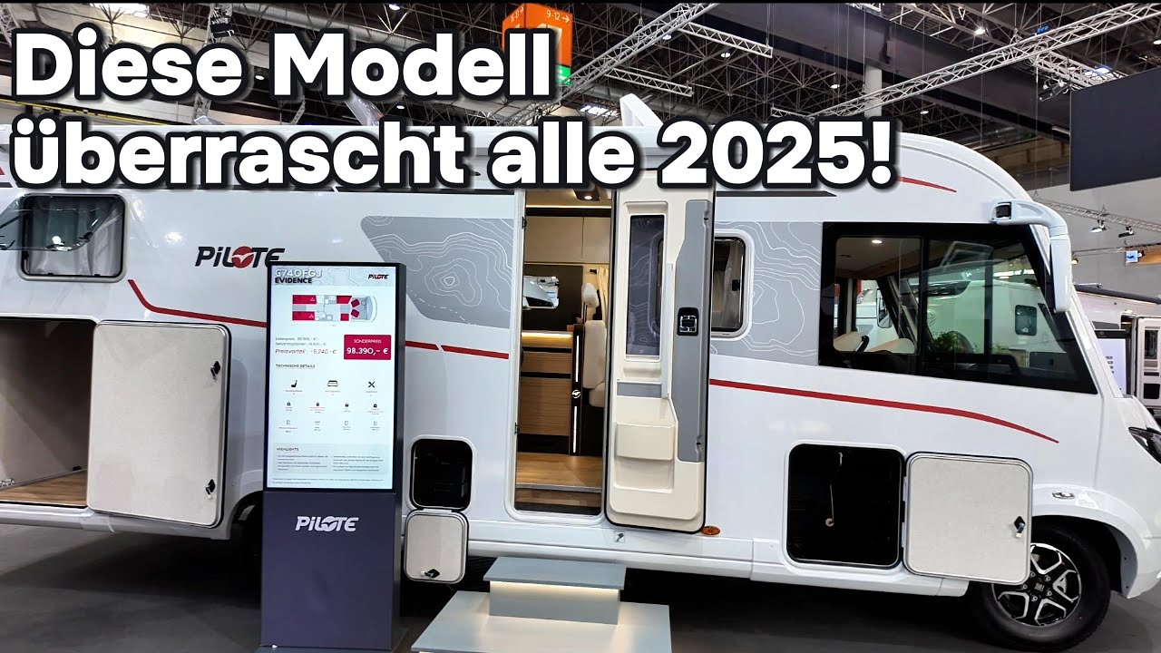 NEUER PILOTE G740 FGJ Evidence! Mega-Preisvorteil auf dem Caravan Salon 2025