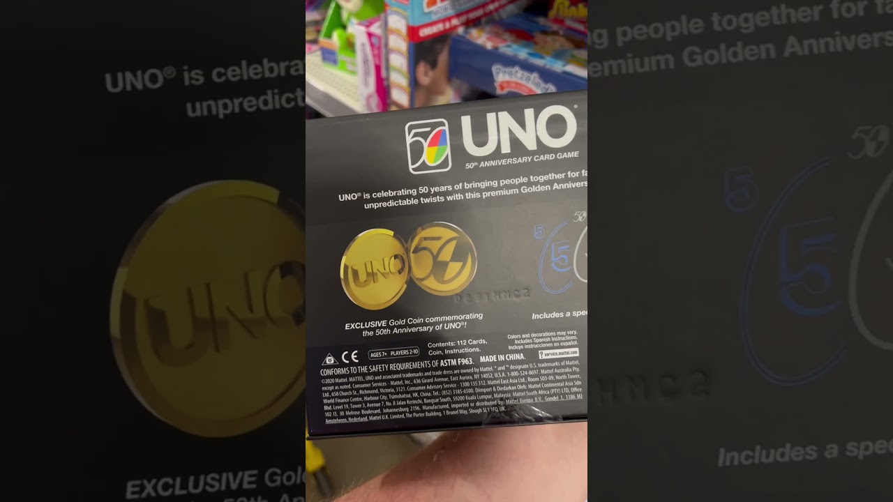 UNO 50TH EDITION! #games #dollargeneral