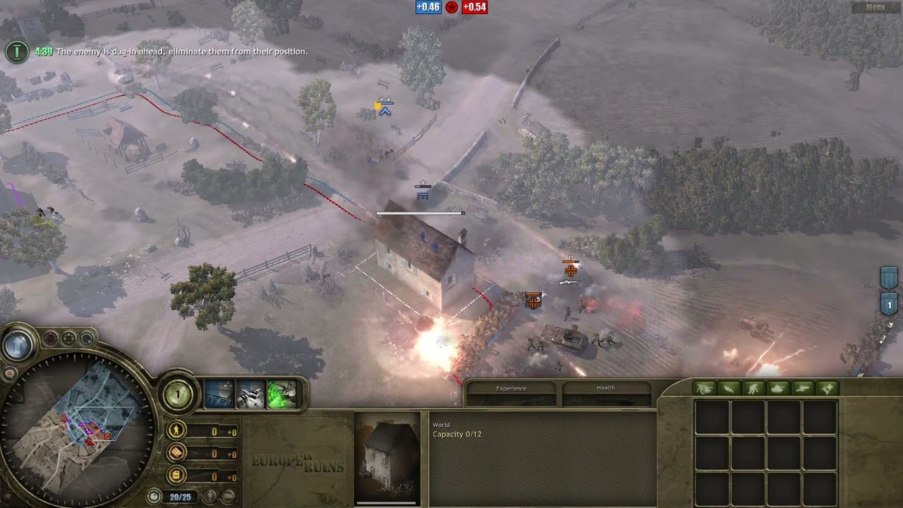 Europe in Ruins mod for CoH 2v2 (Pasta/GuanYu vs Oliver/Shab)