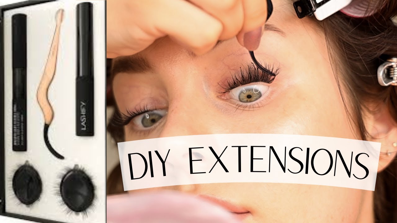 Are These The Most Beautiful Eyelashes Ever!? DIY Extensions