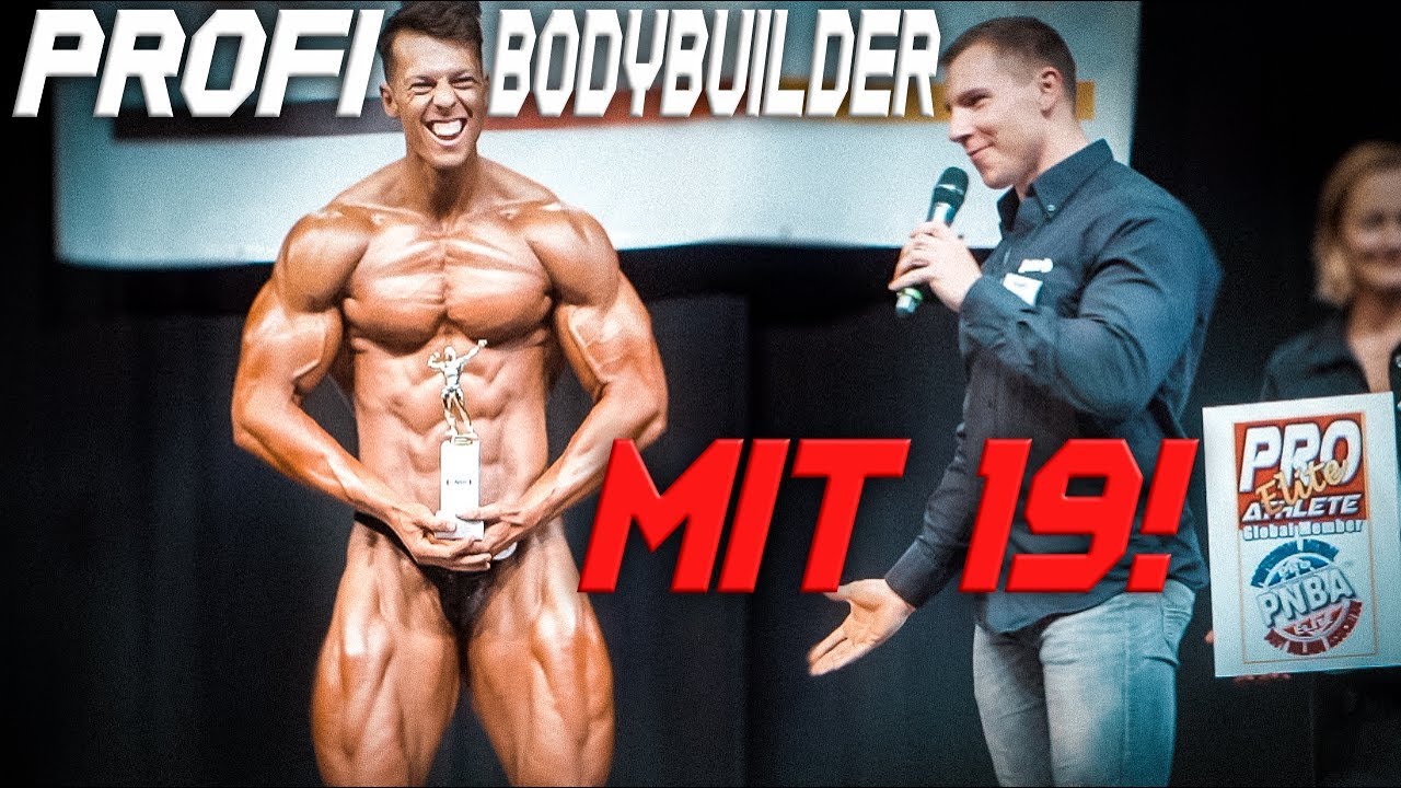 19 jähriger holt Pro Card! Mein erster Wettkampf Sieg bei der GNBF