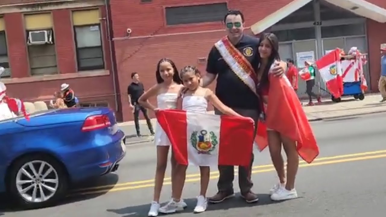 PERUVIAN PARADE 2024 PATERSON NJ ❤️ DESFILE PERUANO EN USA