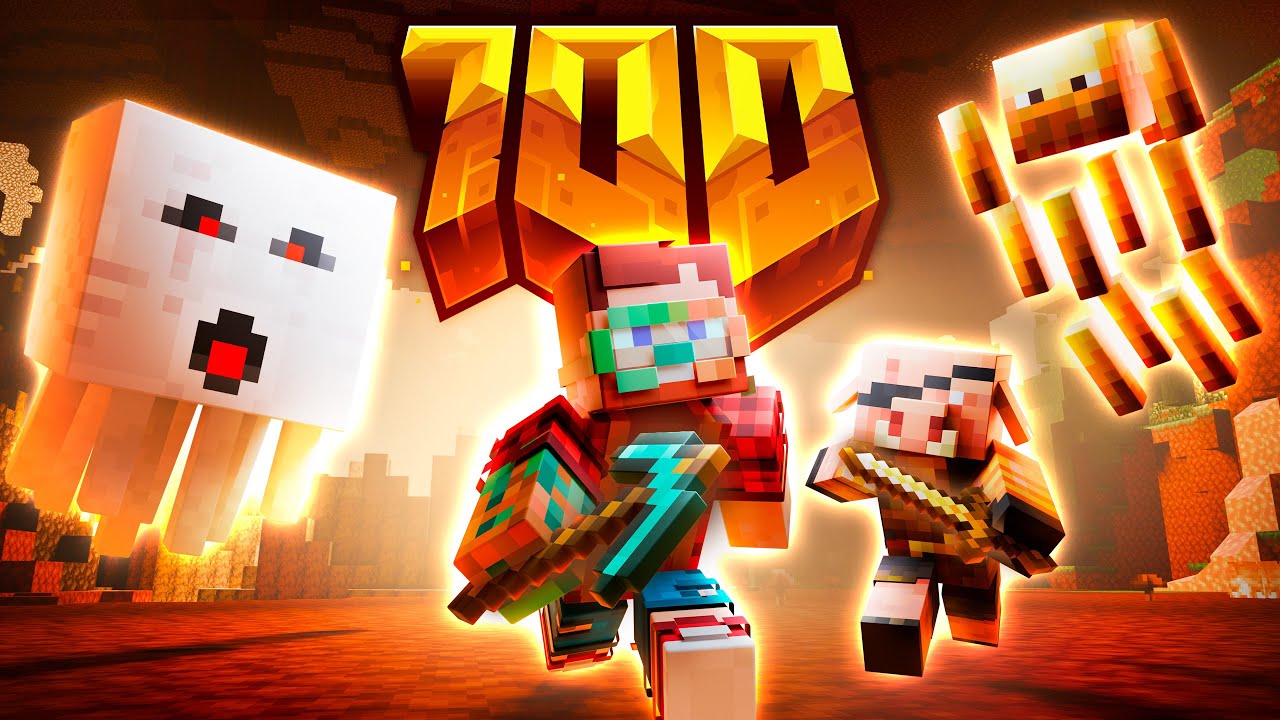 100 FAKTÓW O NETHERZE w Minecraft!